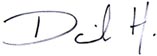Daniels signatur